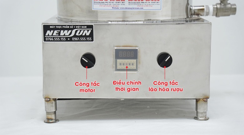 Hệ điều khiển đơn giản, sử dụng dễ dàng tiện lợi