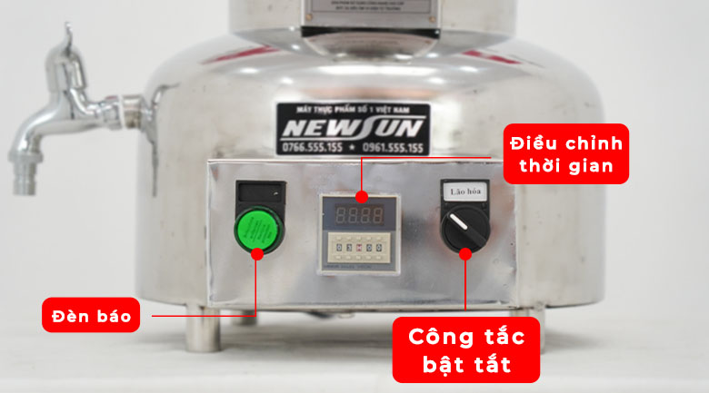 Hệ điều khiển đơn giản, vận hành dễ dàng