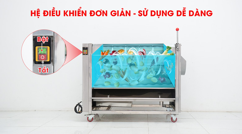 Vận hành dễ dàng với hệ thống điều khiển đơn giản Vận hành dễ dàng với hệ thống điều khiển đơn giản